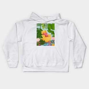 Colourful Plant Room Kids Hoodie